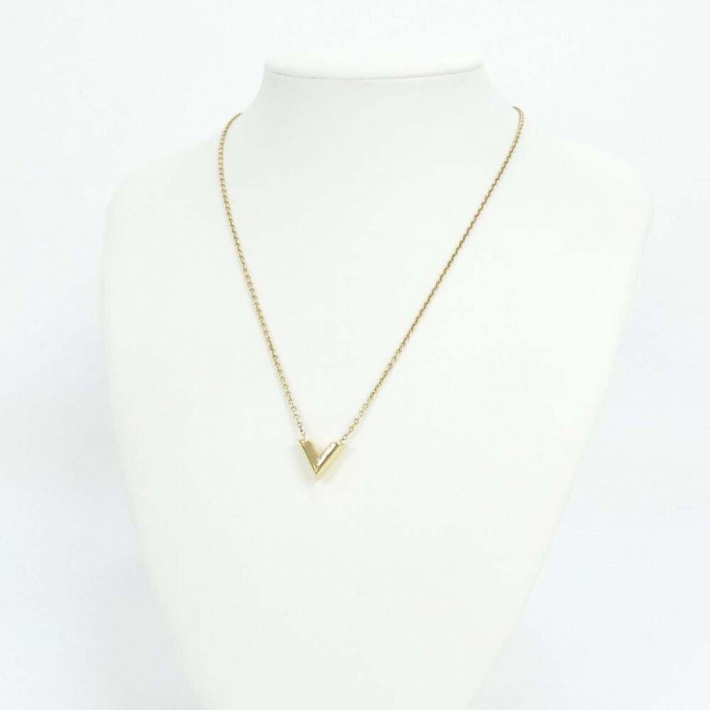 LOUIS VUITTON Gold Necklace - Picture 5 of 5